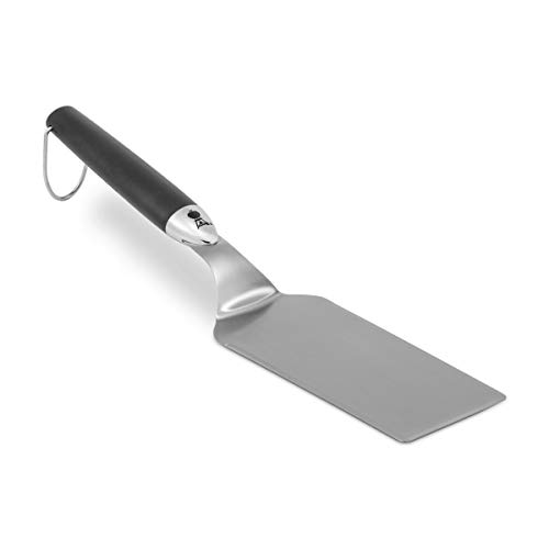 Weber - Spatola Per Piastra, Acciaio Inox E Nero