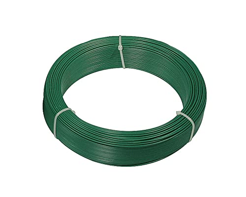 Verdelook Matassa Plast, Filo Di Ferro Plastificato, Diametro 2.2 Cm Lunghezza 20 M, Verde