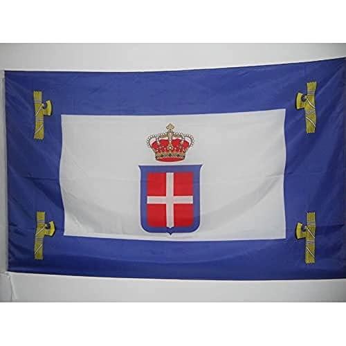 Az Flag Bandiera Africa Orientale Italiana 90X60Cm - Bandiera Italia Coloniale - A.O.I. 60 X 90 Cm Foro Per Asta