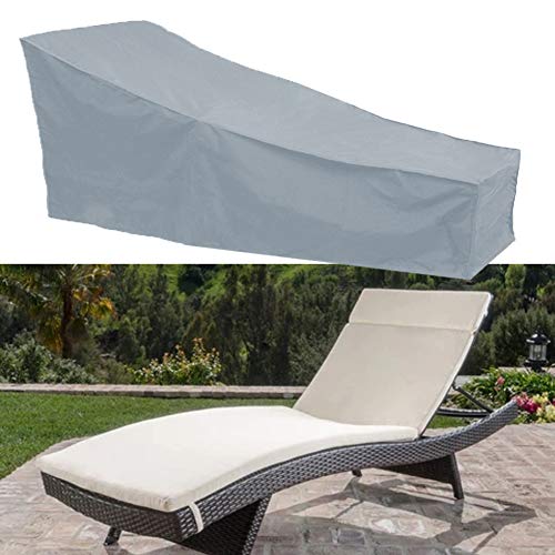 Silvotek Copertura Per Lettini Prendisole-Impermeabile Coperture Per Lettini Da Giardino Con Materiale Resistente 210D,Copertura Sdraio Coperture Per