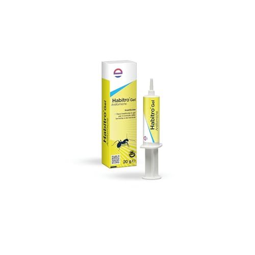 Envu, Habitro, Gel Antiformiche, Insetticida Pronto All’Uso, Ideale Per Ambienti Domestici, Uffici E Ospedali, Tubetto Da 20Gr