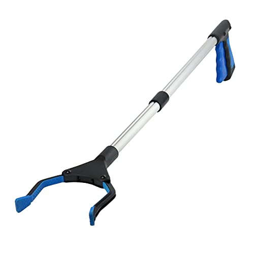 Awsuc Pinza Telescopica, 82Cm Pinza Telescopica Pieghevole, Pinza Prensile,Raccoglitore Di Immondizia, Pinza Morsetto In Gomma