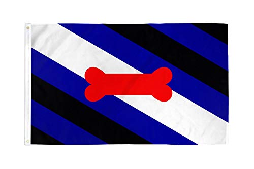 Bandiera Orgoglio Cucciolo 150X90Cm - Bandiera Puppy Pride 90 X 150 Cm - Az Flag