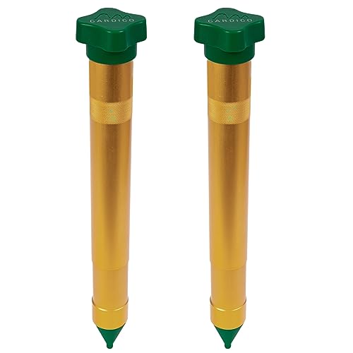 Gardigo® Set Di 2 Dissuasori Per Talpe Con Motore A Vibrazione | Ca. 1250 M² | Allontanare Talpe E Roditori | Frequenze Alternate | Repellente Talpe |