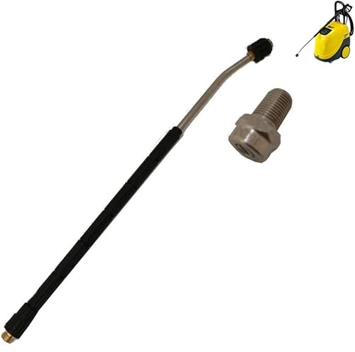 Parpyon® Ricambi Accessori Per Idropulitrice Lavorwash Lancia Professionale Attacco Filettato Per Idropulitrici Ad Acqua Fredda (Lancia 80+U)