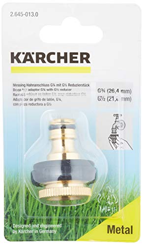 Kärcher Irrigazione - Presa Rubinetto In Ottone Da 3/4” Con Riduzione Da 1/2”
