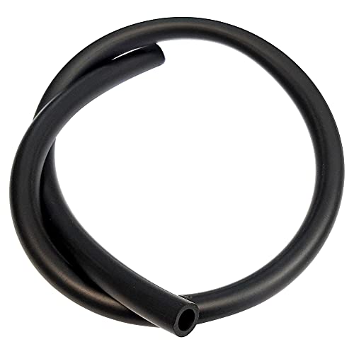 Cyclingcolors Tubo Benzina Nero Flessibile Carburante Gomma Auto Moto Ciclomotore Tagliaerba Tosaerba Decespugliatore Motosega (Ø 6Mm X 9Mm)