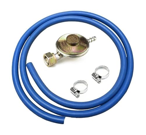 Opiros Promo Box Regolatore A Taratura Fissa + Tubo Mt.1,5 + Fascette + Chiave Per Gas (Regolatore Fisso 65001487M+Tubo+Fascette)