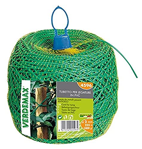 Verdemax 4596 - Bobina In Pvc Da 2 Mm, 1000 G