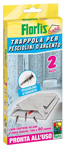 Flortis Trappola Pesciolini D'Argento, 2 Pezzi