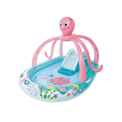 Intex Friendly Octopus Play Center, Inflated Size: 2.34M X 1.83M X 1.50M (56138Np)