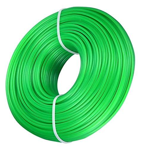 Kaheign 2Mm X 100M Strimmer Linee, Linea Tagliaerba Resistente Decespugliatore In Nylon Con Corda Tonda Per Giardino Grass Strimmer Electric (Verde)