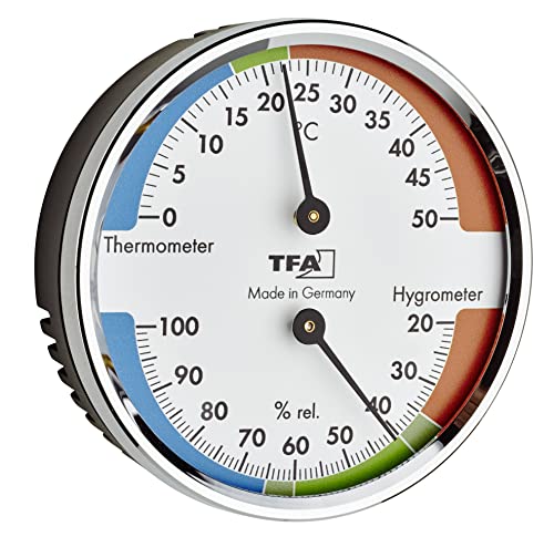 Tfa-Dostmann Tfa 45.2040.42 - Termoigrometro Per Una Casa Migliore E Un Clima Ottimale