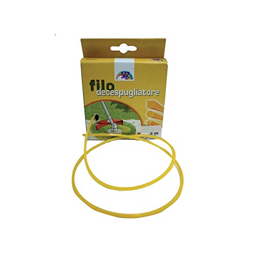 Maniver Filo Per Decespugliatore Quadro, Diametro 3.3 X 50 Mt