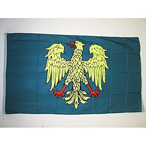 Az Flag Bandiera Friuli-Venezia Giulia 150X90Cm - Bandiera Friulana - Regione Italia 90 X 150 Cm