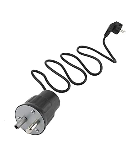 Teror Grillmotor, Fd801A Abs - Rotatore Per Barbecue Elettrico, Accessorio Per Barbecue All'Aperto, Spina Ue 250 V (Nero)