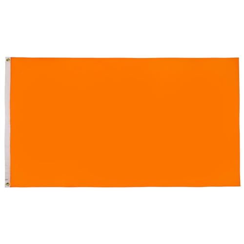 Bandiera Monocolore Arancio 90X60Cm - Gran Bandiera Arancio 60 X 90 Cm Poliestere Leggero - Bandiere - Az Flag