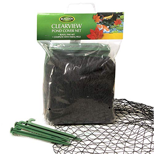 Blagdon, Rete Da Giardino Con Picchetti, 4 X 3 M, Colore: Nero