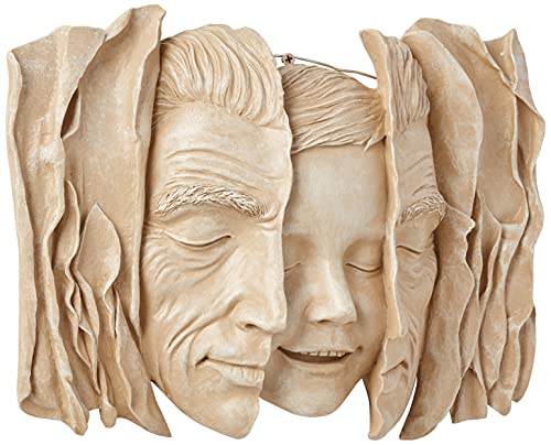 Design Toscano Scultura Murale Bambino Dentro