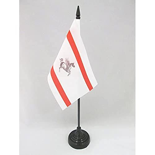Bandiera Da Tavolo Toscana 15X10Cm - Piccola Bandierina Regione Toscana - Regione Italia 10 X 15 Cm - Az Flag
