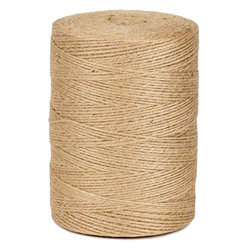 La Cordeline - Spago In Iuta Naturale, 2 Mm, Bobina Da 800 M, Per Giardinaggio, Bricolage, Fai Da Te, Cjn34