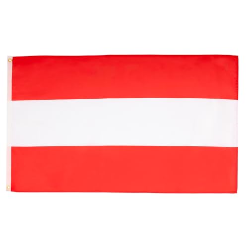 Bandiera Austria 150X90Cm - Bandiera Austriaca 90 X 150 Cm - Az Flag