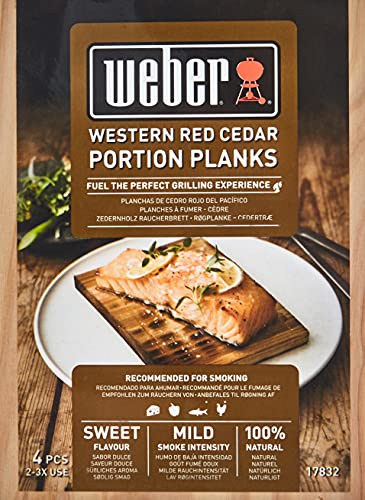 Weber Panetti Per Affumicatura In Legno Di Cedro Conf. 4 Pz