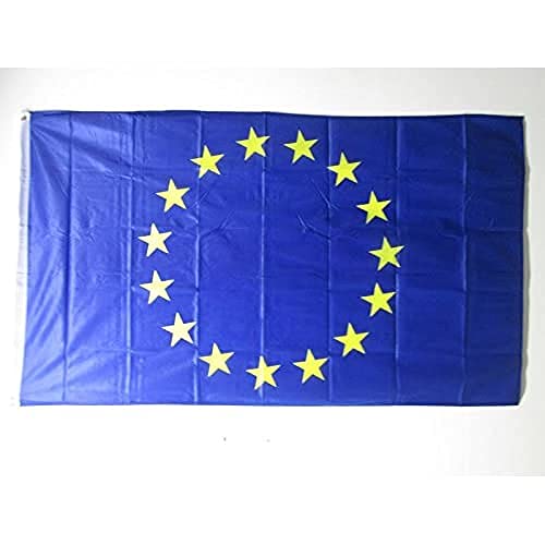 Az Flag Bandiera Europa 150X90Cm - Bandiera Unione Europea – Ue 90 X 150 Cm Speciale Esterno
