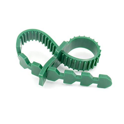 Kinglake 5 Pezzi 35 Cm Legami Di Alberi Verdi Per Supporti Di Piante, Cinghie Di Alberi Pesanti, Legami Di Arbusti Regolabili