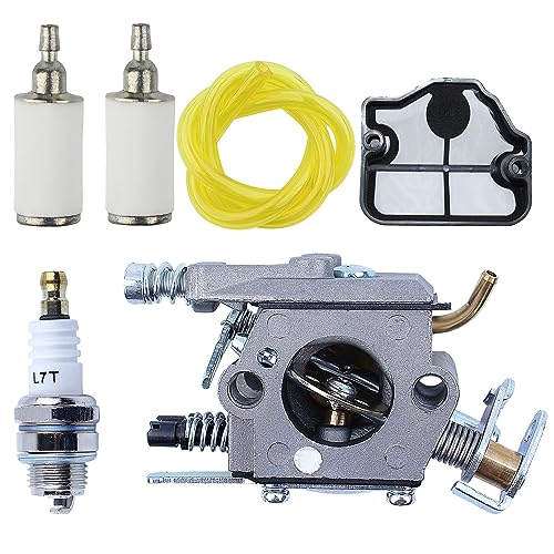 Mtanlo Kit Carburatore Per Husqvarna 36 41 136 137 141 142 Motosega Come Walbro Wt-834 Wt-657 Wt-529 Wt-289 Wt-285 Wt-239 Wt-202 Filtro Aria Condotto 