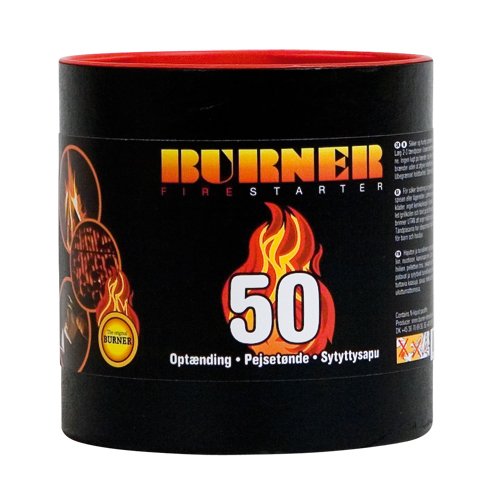 Burner Camino Inodore Accendifuoco Ecologico Bio In 50 Bustine
