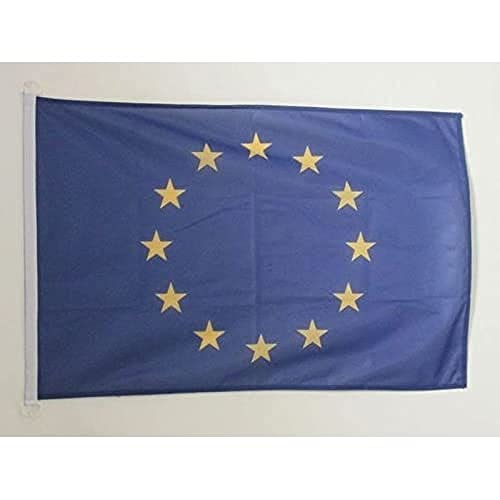 Az Flag Bandiera Europa 150X90Cm - Bandiera Unione Europea – Ue 90 X 150 Cm Speciale Esterno