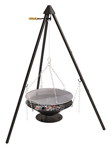 Barbecook Barbecue A Treppiede, Barbecue Portatile Con Borsa Di Trasporto Inclusa, 60X60X166Cm