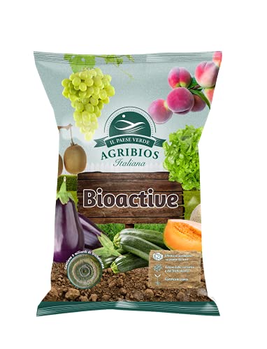 Il Paese Verde Bioactive 4Kg - Concime Prato Biologico Contro Le Muffe. Fertilizzante Orto Organico Con Stallatico Contro Funghi E Marciumi. Rivitaliz