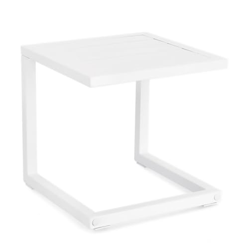 Bizzotto Tavolino Basso Hilde Bianco 40X40Cm