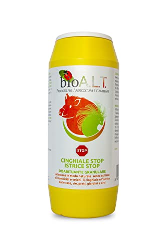 Stop Cinghiali E Istrici Disabituante Repellente Granulare Miscela Di Oli Essenziali Studiati Appositamente Per Allontanare I Cinghiali Creando Una Ba