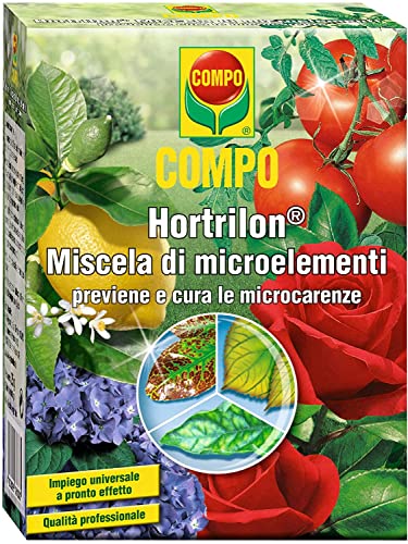 Compo Hortrilon Miscela Di Microelementi, Effetto Rivitalizzante, 5 Bustine Da 5 Grammi (25 G Totali)