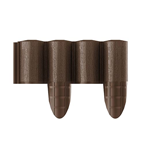 Cellfast Palizzata Bordatura Da Giardino Eco 4, 10 Pezzi, 2,4 X 0,24 M