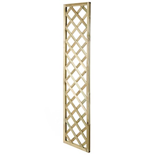Verdelook Grigliato Rettangolare In Legno Impregnato Arredo Esterni 180X40 Cm