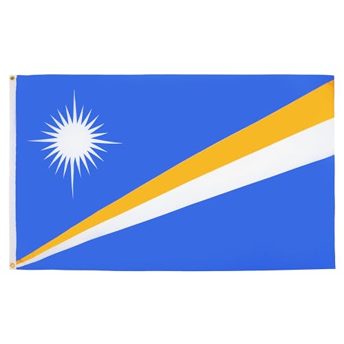 Az Flag Bandiera Isole Marshall 150X90Cm - Bandiera Marshallese 90 X 150 Cm