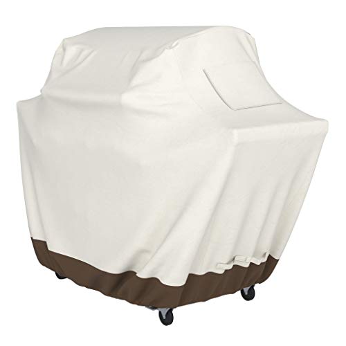 Amazon Basics - Copertura Per Barbecue, Misura L, Beige, Marrone Chiaro