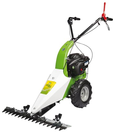 Greencat Motofalciatrice 4T 3,5Hp Semovente Trazionato Taglio 87Cm Trifoglio