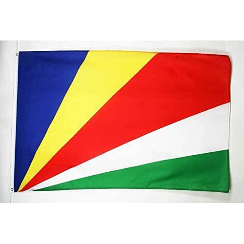 Az Flag Bandiera Seychelles 150X90Cm - Bandiera Africana 90 X 150 Cm