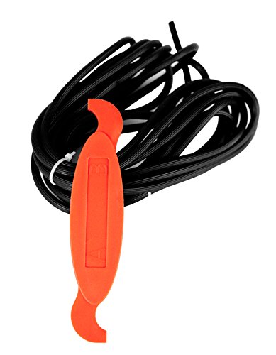 Windhager Cavo In Gomma Per Protezione Dagli Insetti Per Fissare Teli Per Zanzariere, Diametro 6 Mm X 5 M, Antracite, Incl. Utensile Per Tubazioni, 03