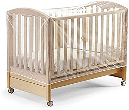 Bakaji Zanzariera Universale Per Culle Lettini Lettino E Box 145 X 74 X 83Cm Bianco