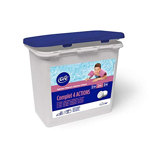 Gre 76032 - Trattamento 4 Azioni 1Kg, Pastiglie Da 20G