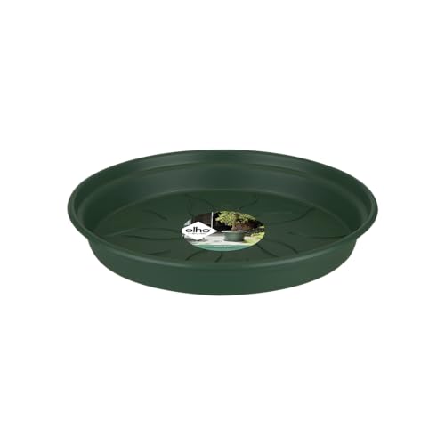 Elho Green Basics Sottovaso, Verde, 14 Cm