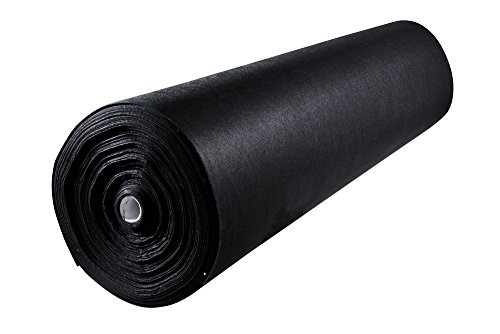 Verdelook Tessuto Tnt Extra 70 Gr/Mq Rotoli Per Colture, 2.4X100 M, Nero