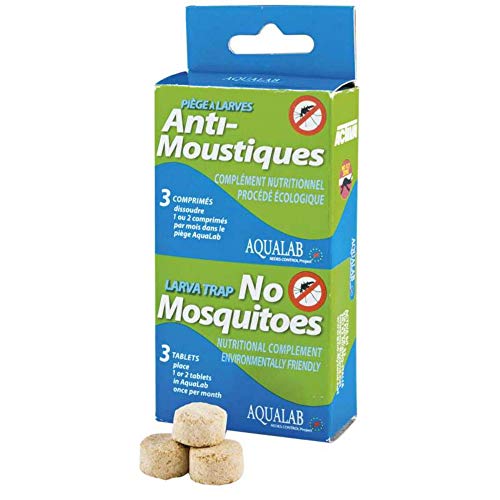 Hbm Anti-Moustiques 005-Pr-Rac009 - Ricarica Per Antilarva/Antizanzare Aqualab, Durata: 1-2 Mesi