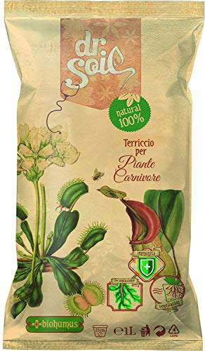 Substrato Terriccio Dr.Soil Carnivore Lt.1